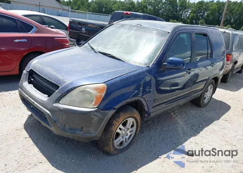 2002 Honda Cr-V Ex from USA, damaged, VIN JHLRD78892C007032